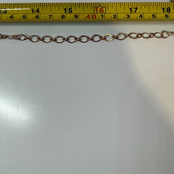 Vintage Mixed Metal Spike Bib Necklace Gold Silver &  Rose Gold Geometric Collar - Picture 6 of 7